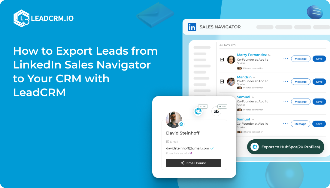 Guide to Exporting Leads from