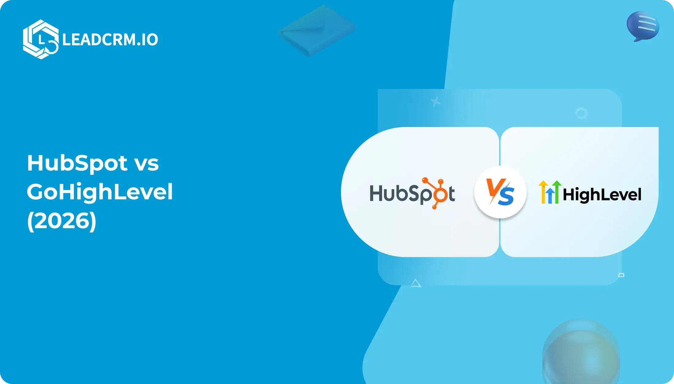 HubSpot vs GoHighLevel 2026