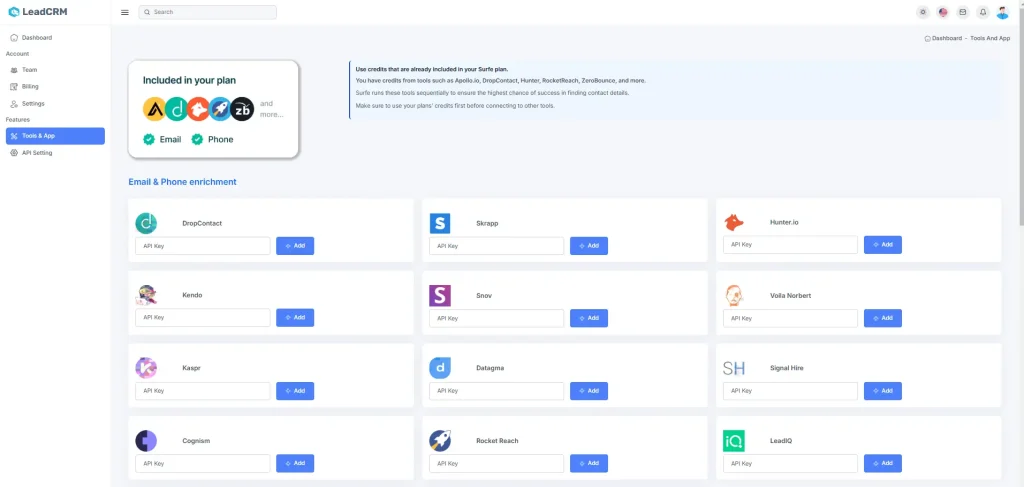 integration Tools