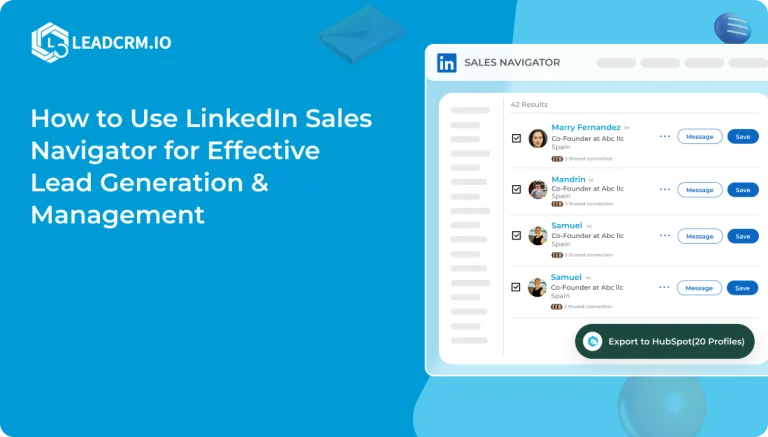 How to Use LinkedIn Sales Navigator
