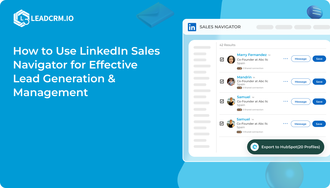 How to Use LinkedIn Sales Navigator