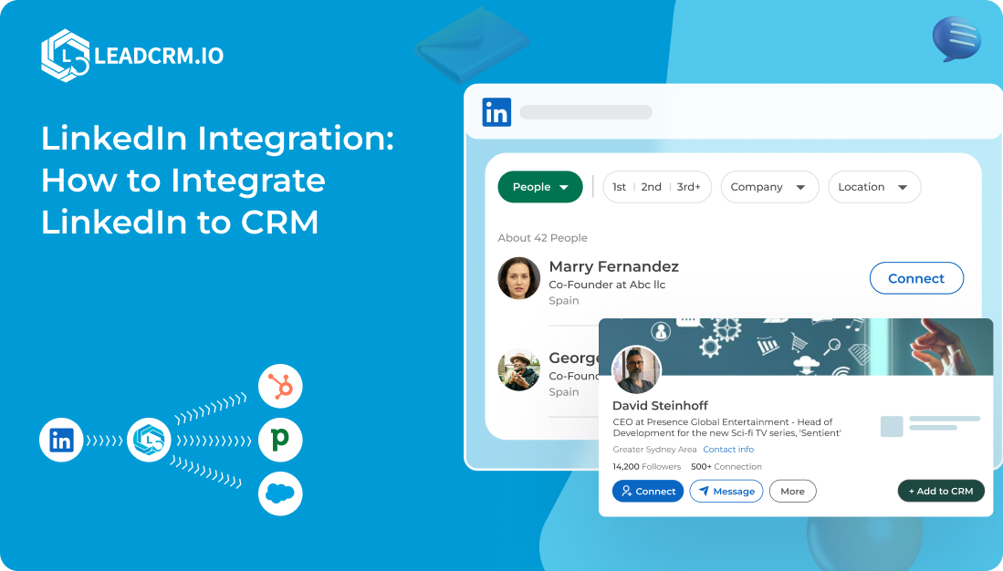 How to Integrate LinkedIn to CRM