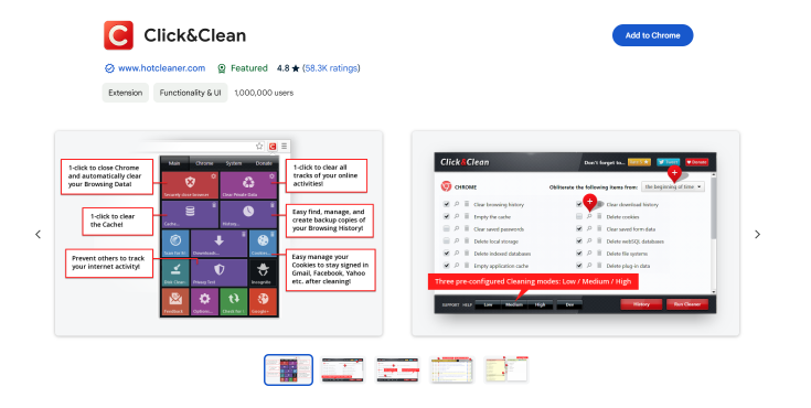 Click & Clean