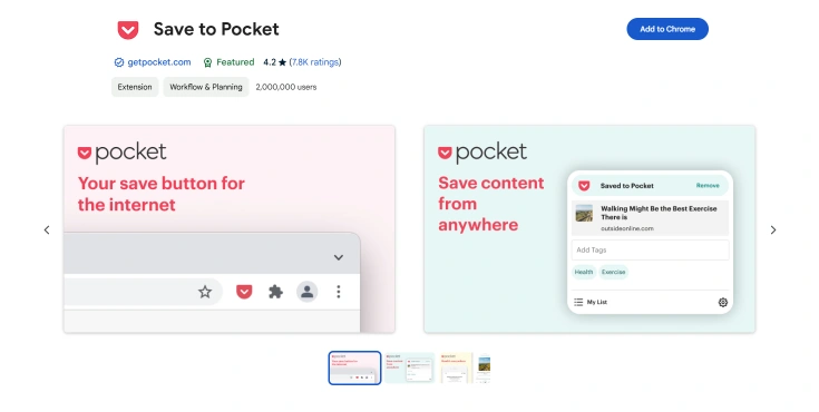 Save to Pocket