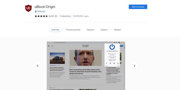 uBlock Origin