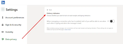 Read Receipts and Typing Indicators
