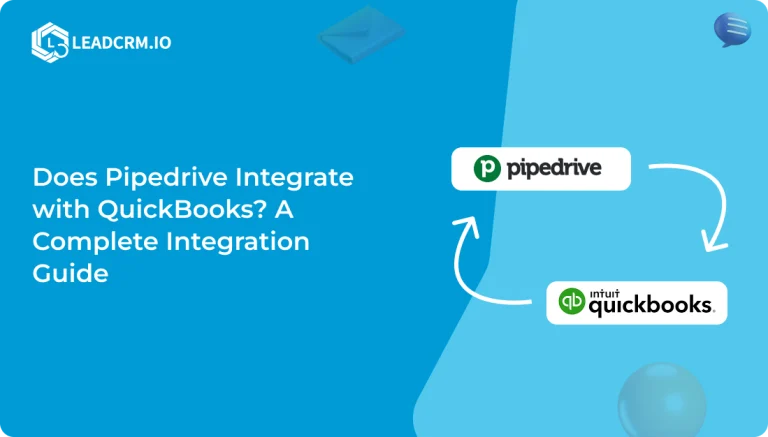 Pipedrive-QuickBooks integration