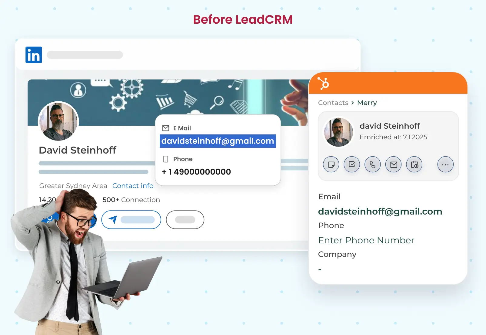 before leadcrm