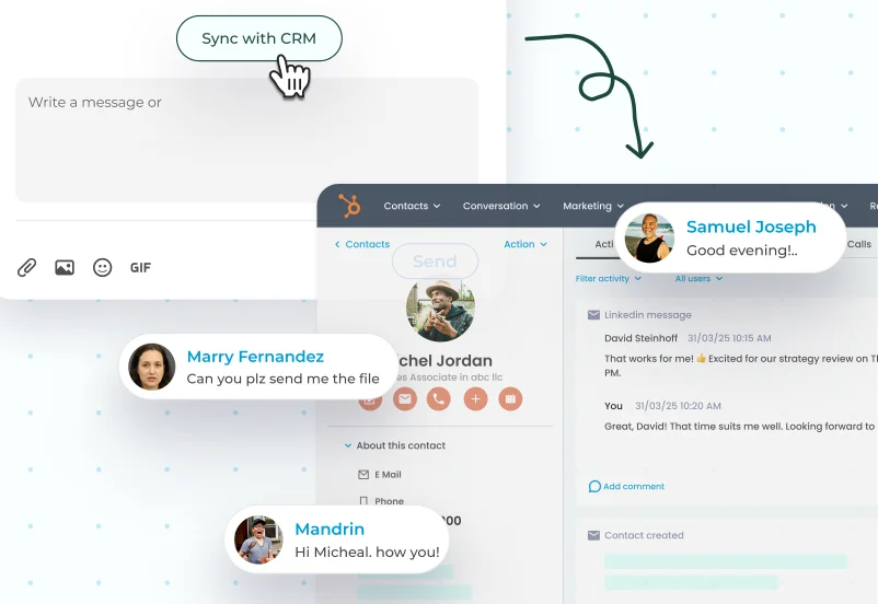 sync with crm image