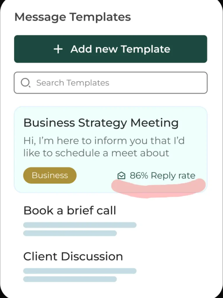 LinkedIn DM Templates