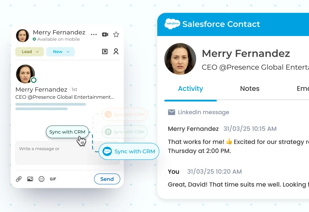 Salesforce integration image