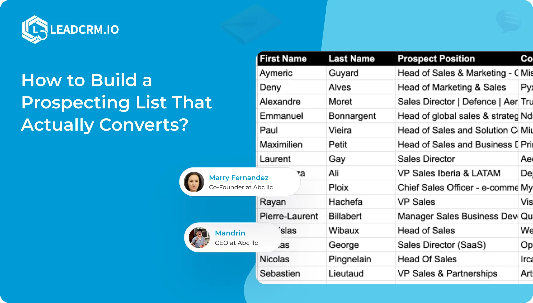 How to Build a Prospecting List That Actually Converts_