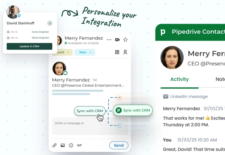 Pipedrive integration