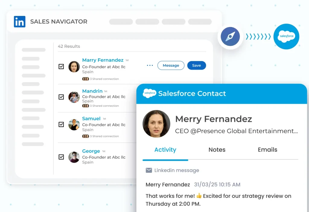 LinkedIn Integration with Salesforce 2