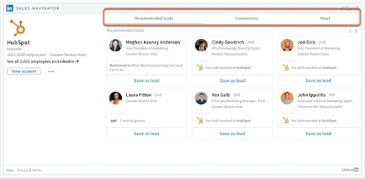 HubSpot integration with LinkedIn