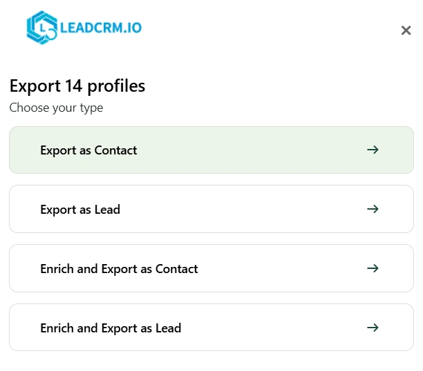 Export Leads from LinkedIn Sales Navigator