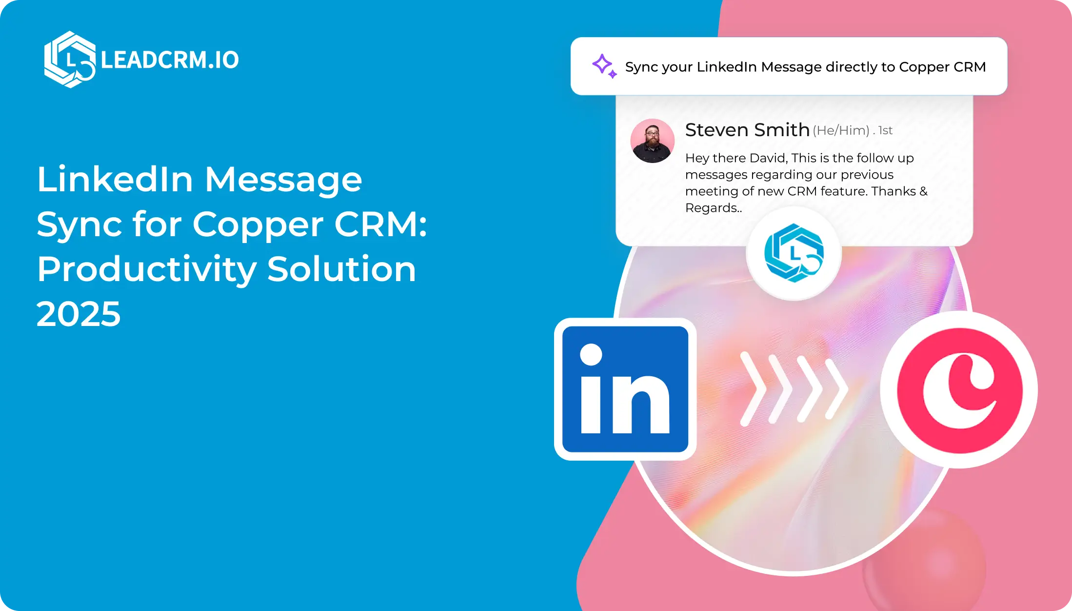 LinkedIn Message Sync for Copper CRM_ Productivity Solution 2025