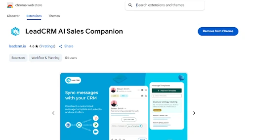 Install Chrome extension and create team account