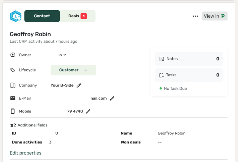 How to Sync LinkedIn Messages to Pipedrive