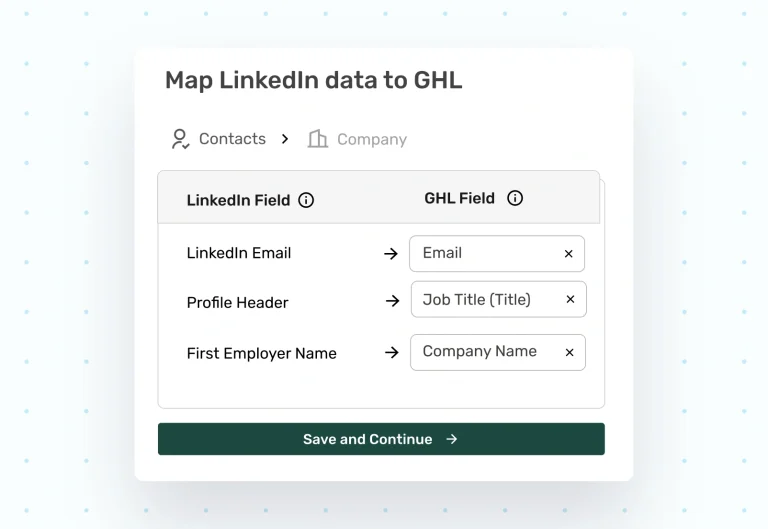 GoHighLevel Integration